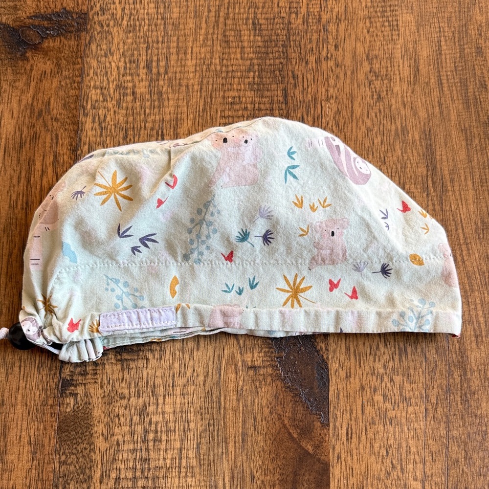 Tree Hugger surgical scrub cap